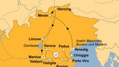 Ihre Reiseroute