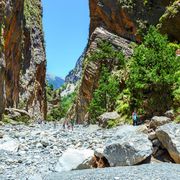 Wandern in der Samaria-Schlucht