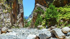 Wandern in der Samaria-Schlucht