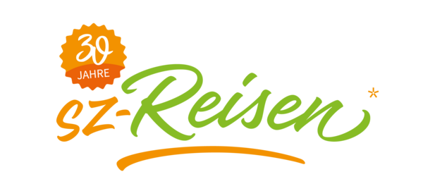 Neues Logo - 30 Jahre sz-Reisen