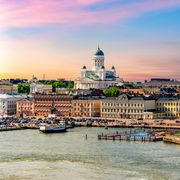 Helsinki, Kathedrale bei Sonnenuntergang ©Mistervlad, AdobeStock Helsinki, Kathedrale bei Sonnenuntergang