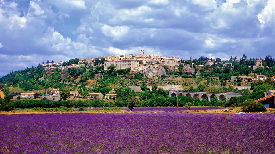 Landschaft in der Provence