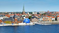 Aarhus, Blick auf die Stadt