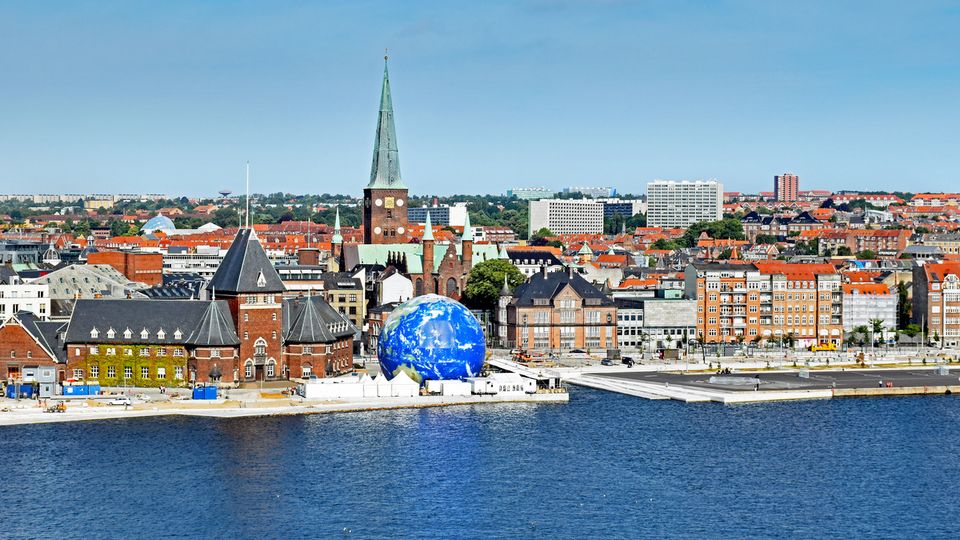Aarhus, Blick auf die Stadt