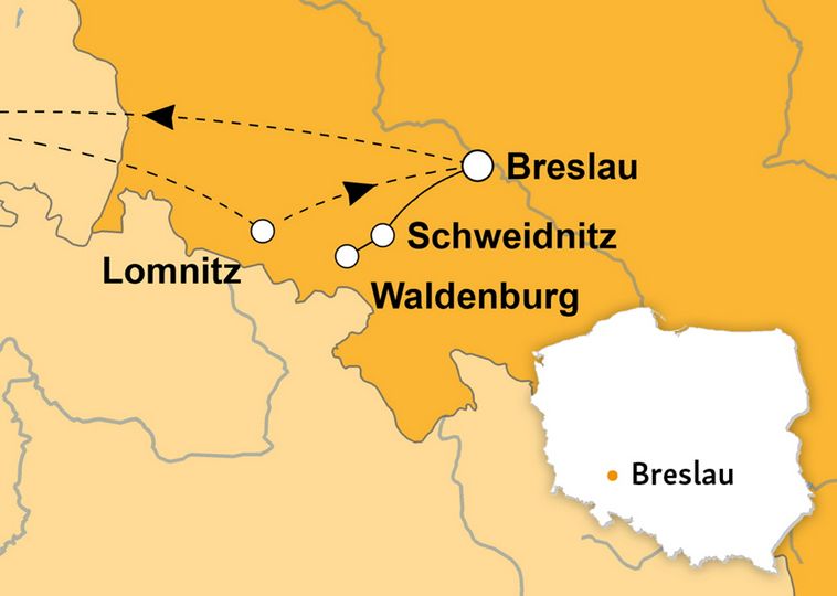 Ihre Reiseroute