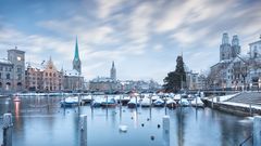 Zürich im Winter