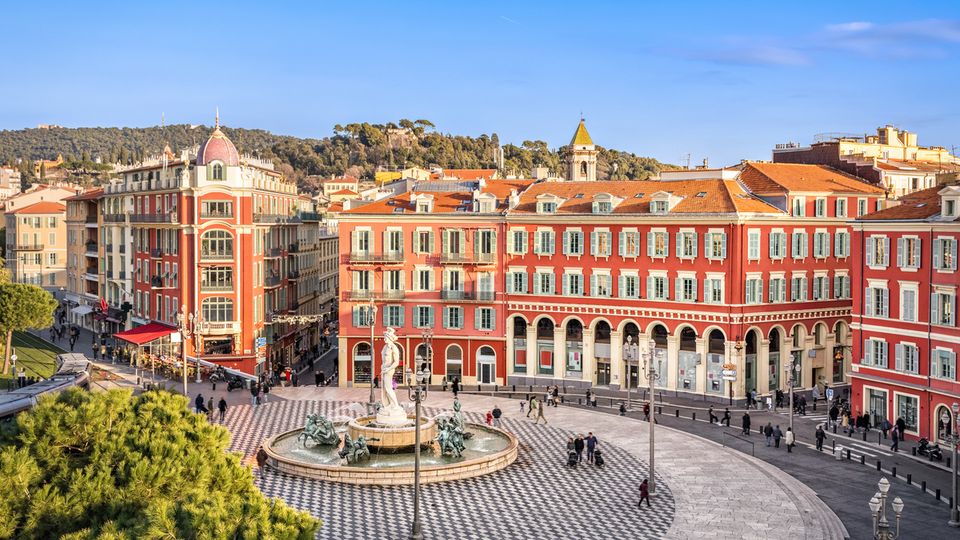 Place Masséna in Nizza
