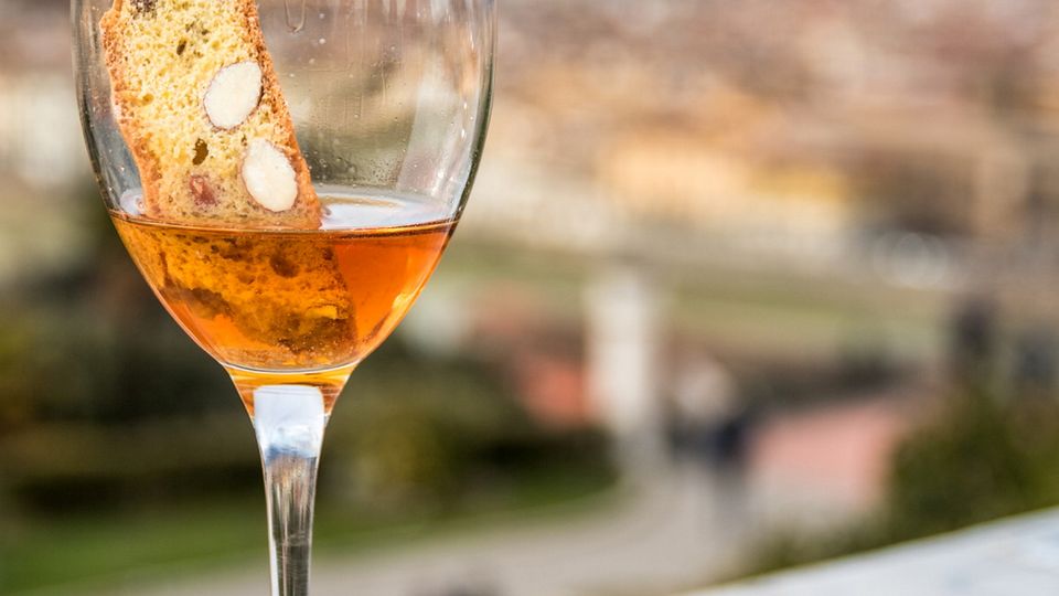 Florenz Wein Mandelkeks