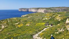 Wanderweg auf der Insel Gozo