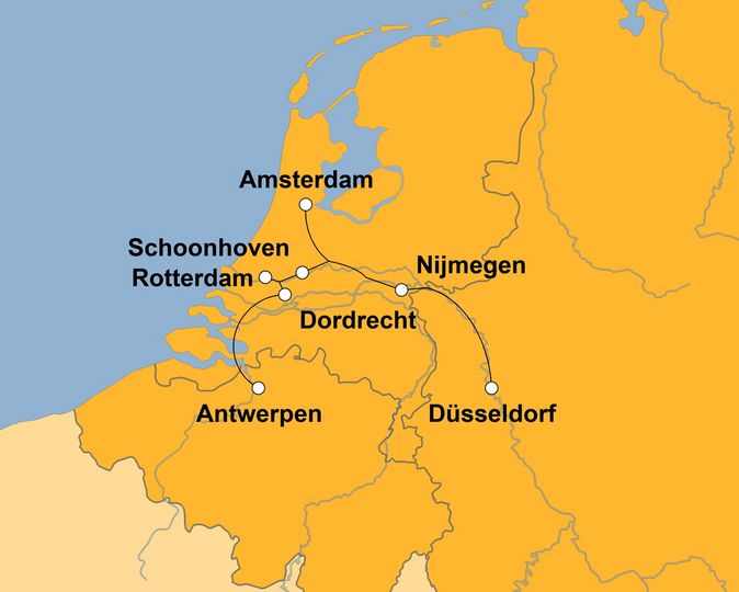 Ihre Reiseroute