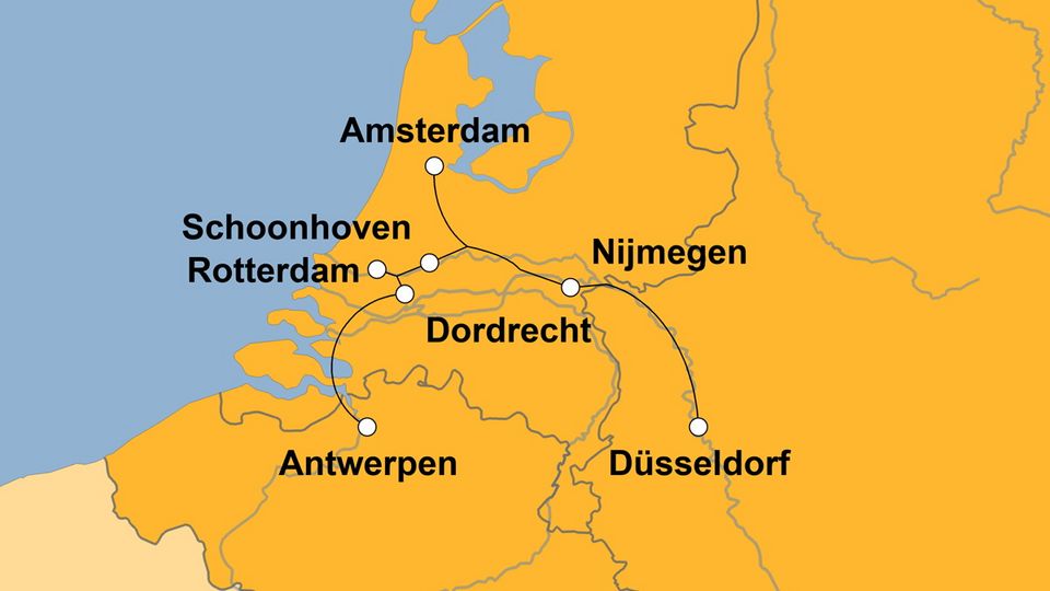 Ihre Reiseroute