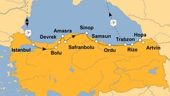 Ihre Reiseroute ©www.stepmap.de Ihre Reiseroute