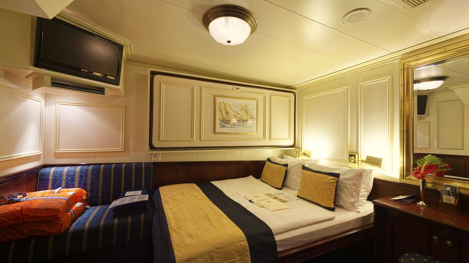 Royal Clipper, Kabinenbeispiel