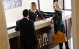 Rezeption im Hotel Continental