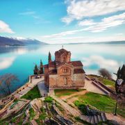 Kirche am Ohridsee
