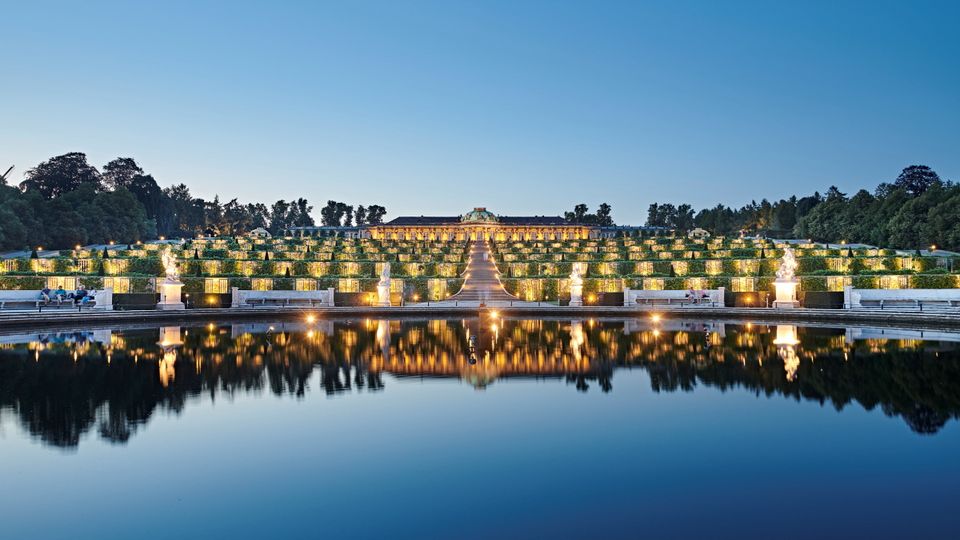 Potsdamer Schlössernacht, Sanssouci