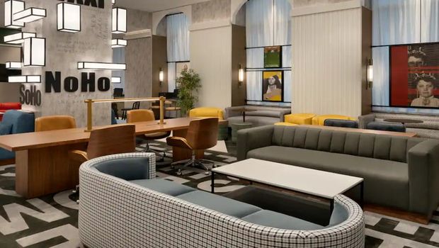 Lobby Doubletree by Hilton Downtown New York