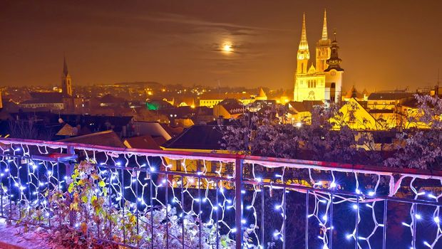 Zagreb zum Jahreswechsel
