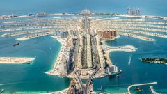 Insel Palm Jumeirah in Dubai