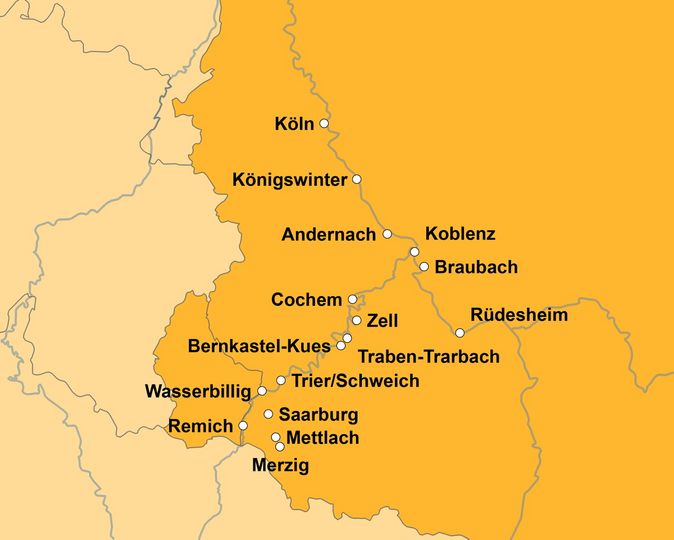 Ihre Reiseroute