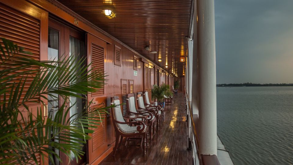 RV Bassac Pandaw, Kabinenzugang