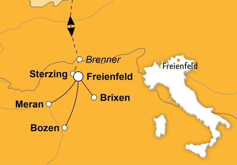 Ihre Reiseroute