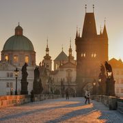 Die Karlsbrücke im Winter