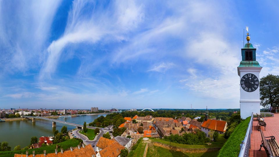 Die Donau in Novi Sad