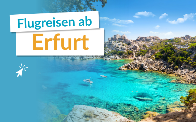 Flugreisen ab Erfurt